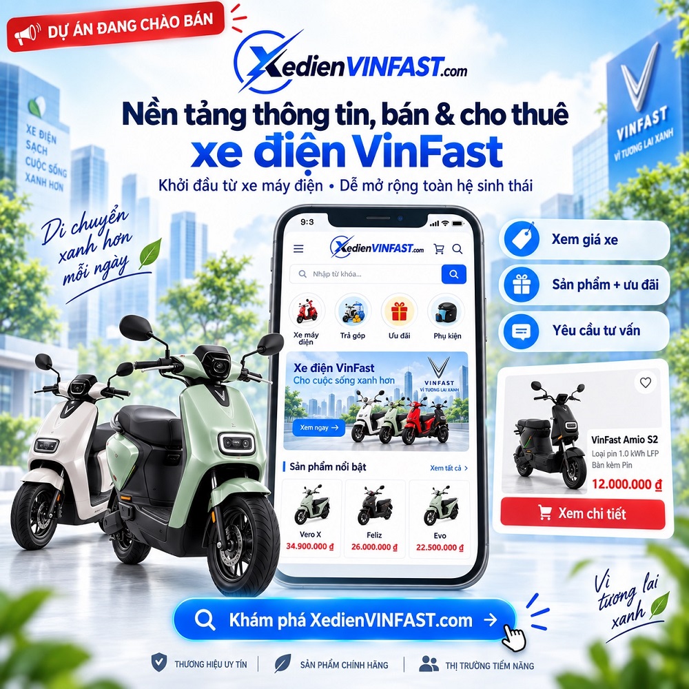 Xedienvinfast.com