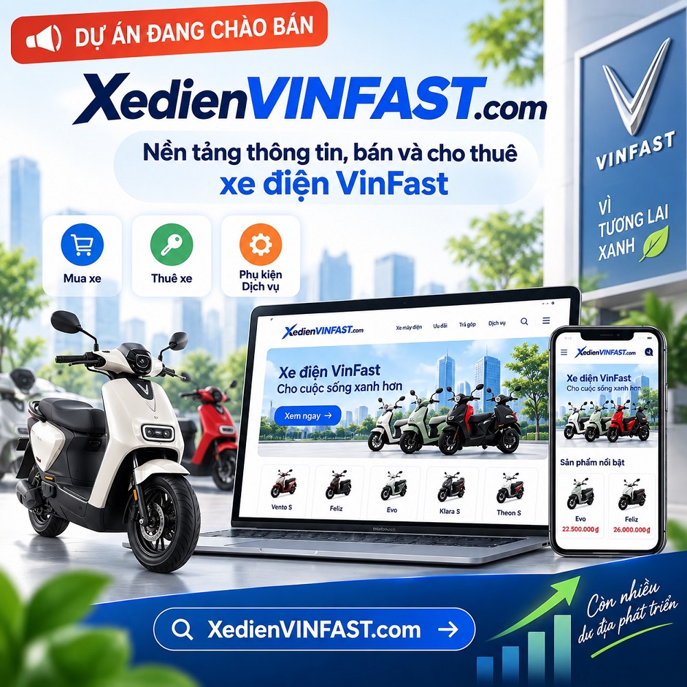 Xedienvinfast.com